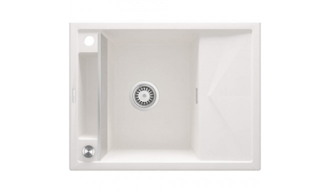 1-kausiga magnetiline graniidist valamu nõudekuivatusalusega