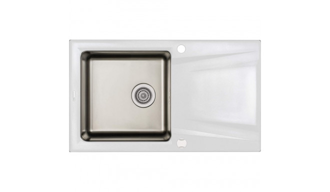 1-kausiga graniit-teras valamu nõrutusosaga