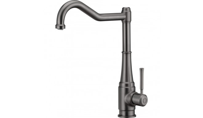Kitchen faucet with rectangular spout