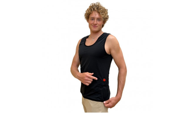 Glovii GV2L winter sport body protection Heated vest Skiing, Snowboarding Unisex Polyester Black