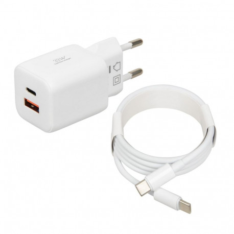 iBOX C-42 GaN PD33W seinalaadija, valge