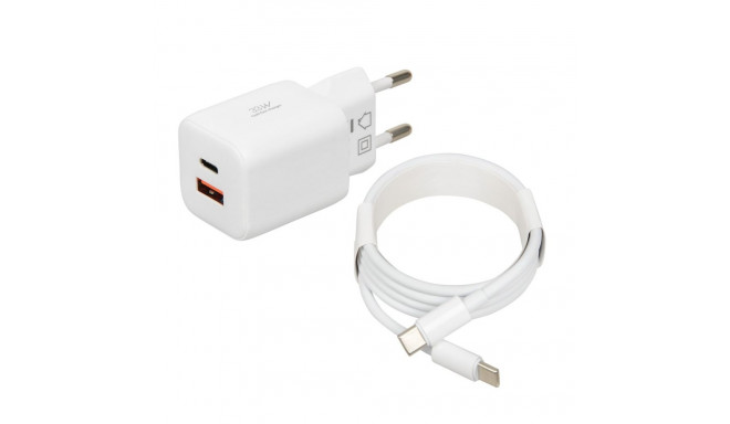 iBOX C-42 GaN PD33W seinalaadija, valge