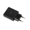 iBOX C-43 Slim GaN PD30W Seinalaadija, Must