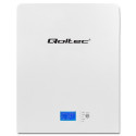 Qoltec 53860 Energy storage LiFePO4 |5.12kWh | 51.2V | 100Ah | BMS| LCD