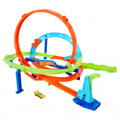 MATTEL Hot Wheels Action Twisted Tornado Loop Cyclone Challenge mängukomplekt HTK16