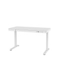 Tuckano elektriline kõrguse reguleeritav laud ET119W-C BI valge