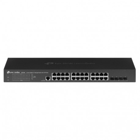 TP-Link Omada 24-portine gigabit L2+ hallatav lüliti 4 SFP pesaga