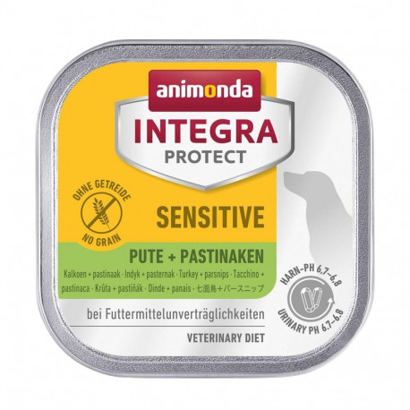 ANIMONDA Integra Protect Sensitive kalkun pastinaagiga märg koeratoit 150g
