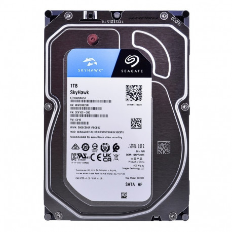 Seagate SkyHawk sisemine kõvaketas 1 TB 256 MB 3.5" Serial ATA III (ST1000VX013)