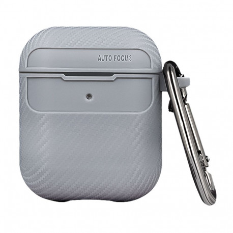 Carbon case for Airpods 4 z ANC grey