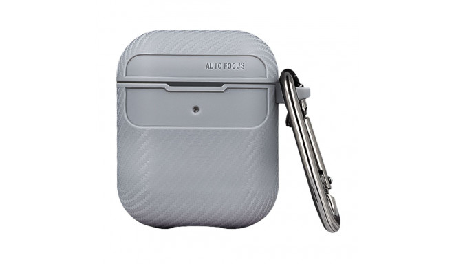 Carbon case for Airpods 4 z ANC grey