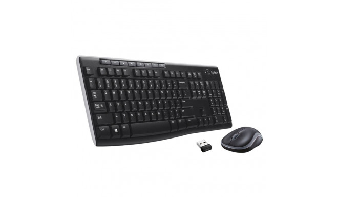 Wireless Keyboard & Mouse Combo - Logitech Mk270