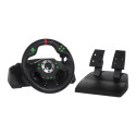 Gaming Controller - Esperanza EGW101 Steering Wheel USB Wired Black Green