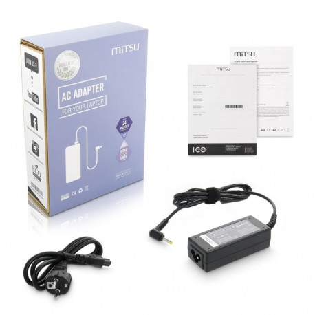 Notebook Charger - Lenovo 45w, Black