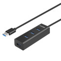 USB Hub - UNITEK Y-3089V01 4-Port USB 3.2 Gen 1 Black