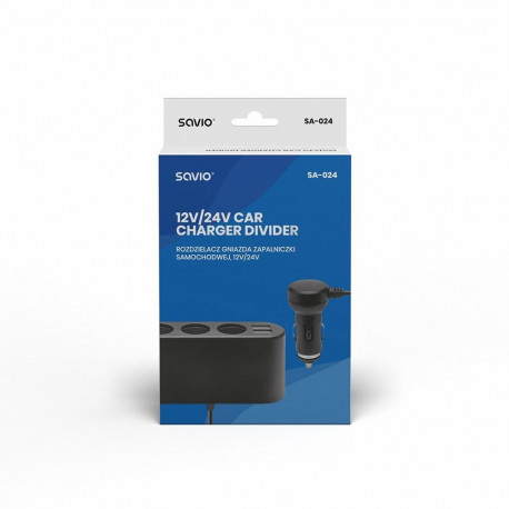 Car Charger Adapter - Savio Sa-024