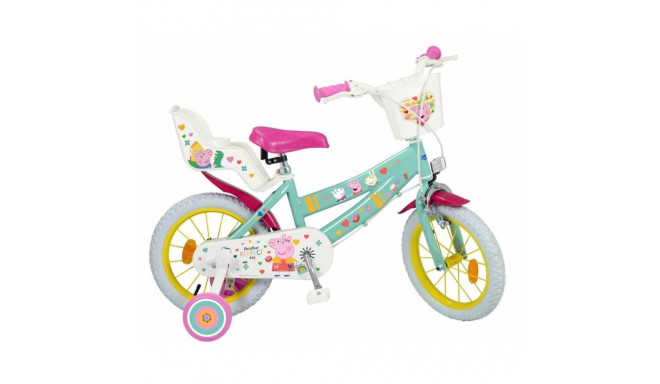 Children's Bicycle - Peppa Pig 14" Green