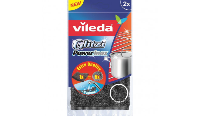 Sponges - Vileda Glitzi Power Inox 2pc