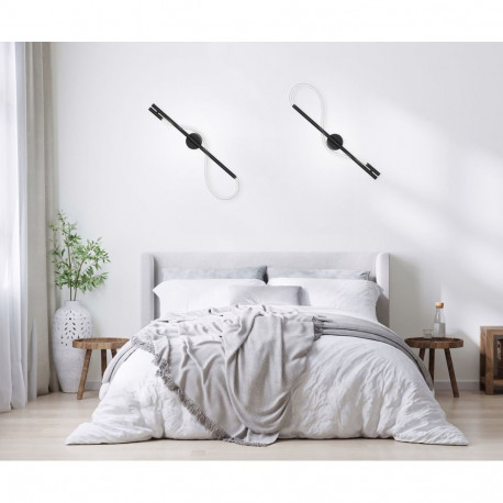 LED Wall Lamp - Activejet AJE-GINO 14W 4000K Black