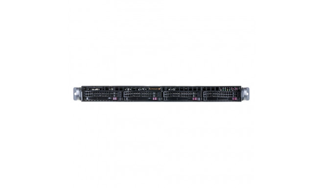 Rack Server - Supermicro CSE813MFTQC-R407CB 1U 400W Platinum Black