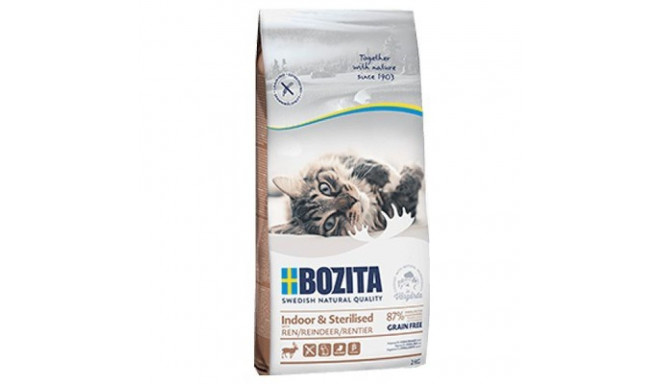 Cat Food - Bozita Indoor&Sterilised Grain Free Reindeer 2 kg