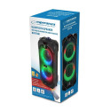 Bluetooth Speaker - Esperanza EP157 10W FM LED RGB Black