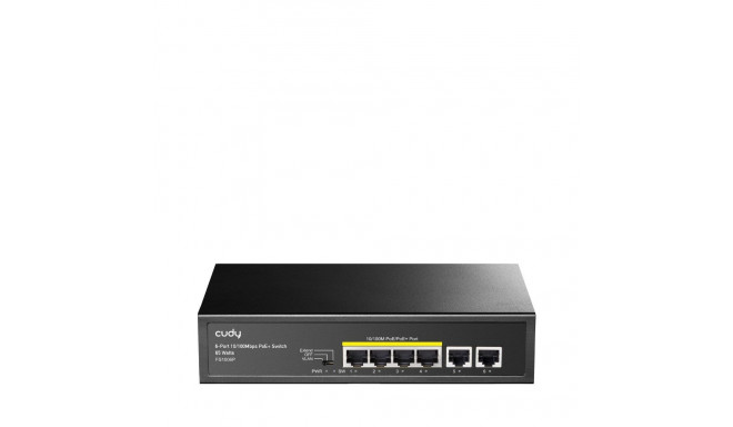 Network Switch - Cudy FS1006P 10/100 PoE 6 Ports Black