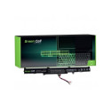 Battery - Green Cell As77 Notebook Spare Part, Black