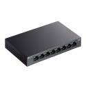 Network Switch - TP-Link LiteWave 8-Port Gigabit PoE+ Black