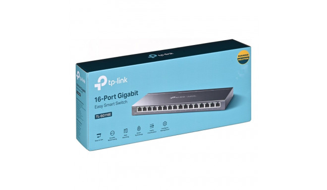 Networking Switch - TP-Link 16-Port Gigabit Unmanaged 32 Gbit/s, 32 VLANs