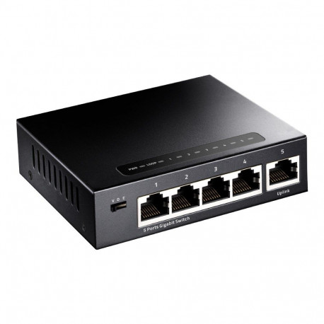 Gigabit Ethernet Switch - Cudy GS105 5 Ports 10/100/1000 Black