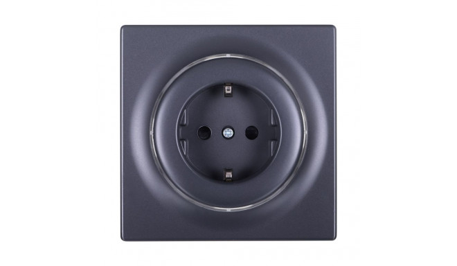 Socket Outlet - Fibaro Fgwsonf-011-8 Type F, Black