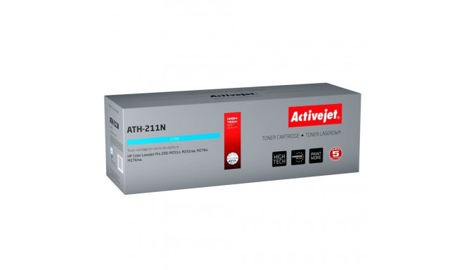 Toner - Activejet ATH-211N Compatible HP 131A Canon CRG-731C Cyan