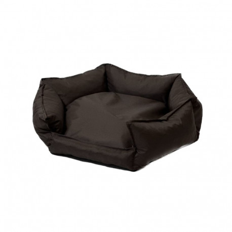 Pet Bed - GO GIFT Hexagon Black XL 75x55x15 cm