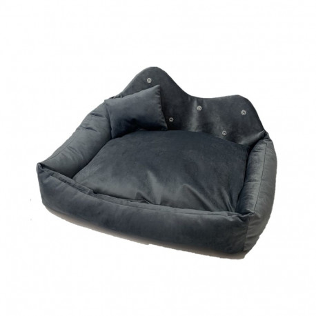 Pet Bed - Go Gift Prince Grey 52x42x10cm