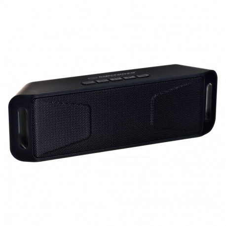 Portable Speaker - Esperanza Folk Stereo Speaker Black 6w