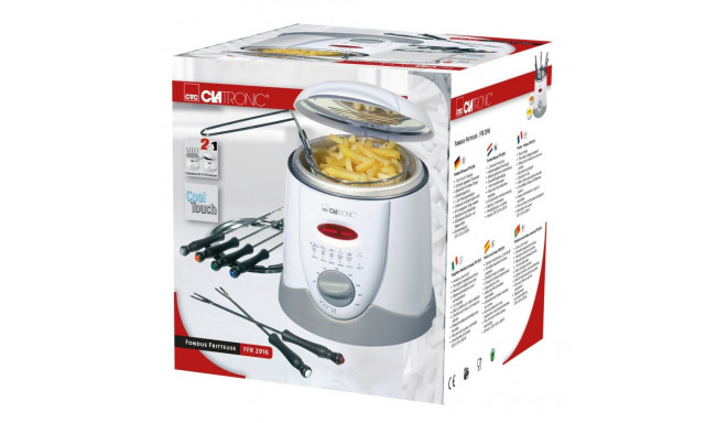 Deep Fryer - Clatronic Ffr 2916 Single 1 L Stand-alone 900 W Deep Frye