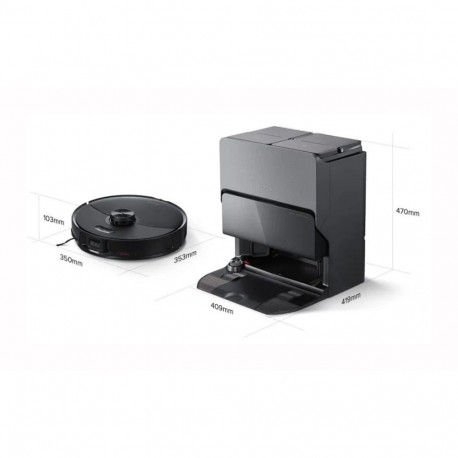 Robot Vacuum Cleaner - Roborock S8 MaxV Ultra 10000 Pa White