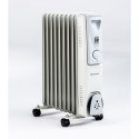 Electric Space Heater - Ravanson OH-09 2000W Oil Portable Grey