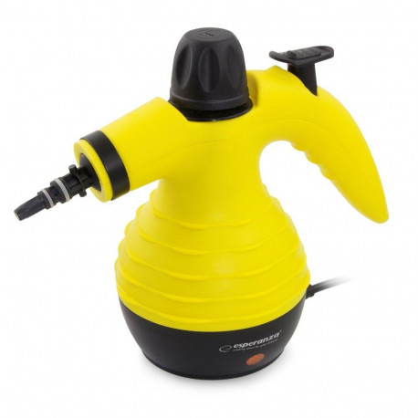 Portable Steam Cleaner - Esperanza EHS001 900W 0.35L Yellow
