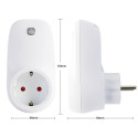 Wi-Fi Thermostat - Cronos Grafen P800/P1000 Adjustable White