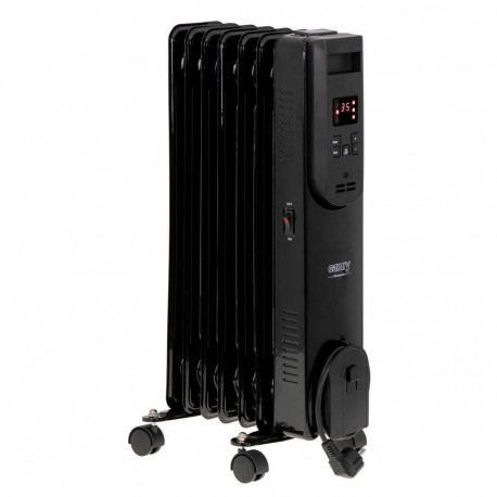 Oil Space Heater - CAMRY CR 7812 1500W Remote Control Black
