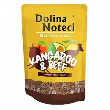 Dog Food - Dolina Noteci Superfood - Kangaroo and Beef - 300 g