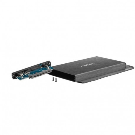 External Hard Drive Enclosure - Natec Genesis 2.5", Black