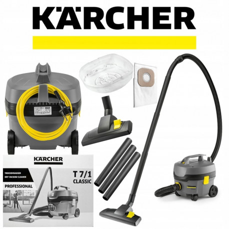 Vacuum Cleaner - Kärcher T 7 Classic, Black