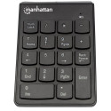 Numeric Keypad - Manhattan Wireless 2.4GHz 18 Keys Black