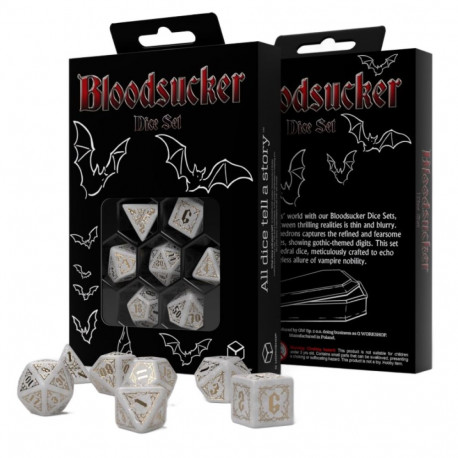 Q-WORKSHOP Bloodsucker Immortal RPG Dice Set