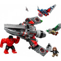 Blocks Super Heroes 76292 Captain America vs. Red Hulk Battle