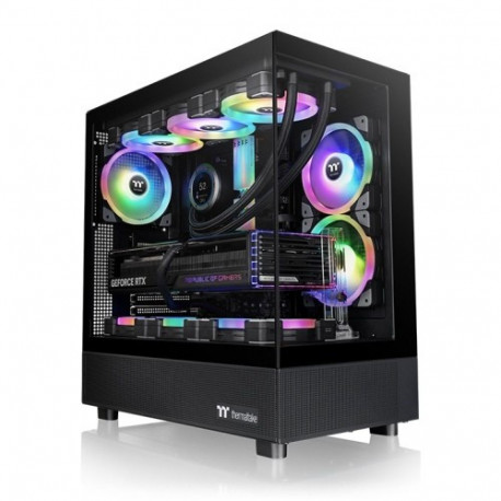 PC case View 270 Tempered Glass, glass side, CT140 Fan - black