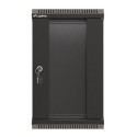 Szafa instalacyjna rack wisząca 10 cali 9U 300x300 czarna